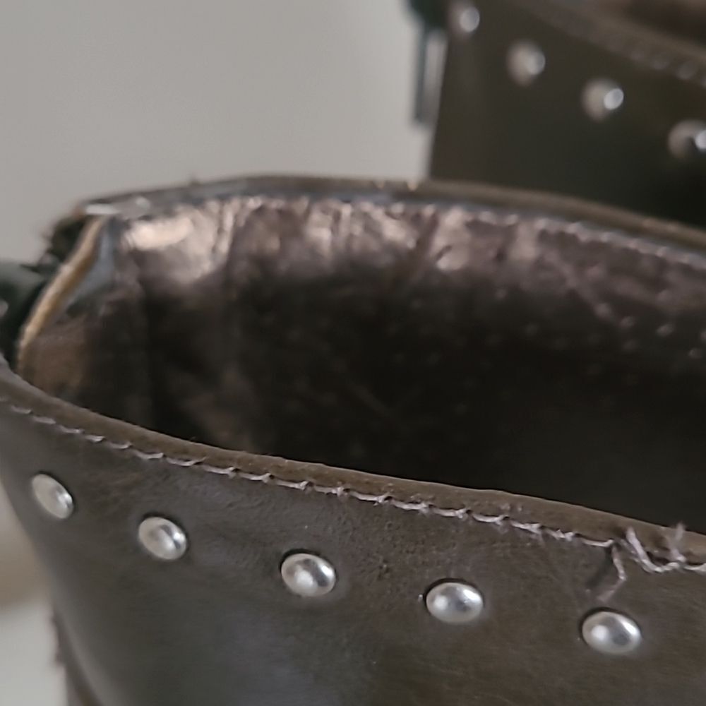 Vegan Leather cut out ankel boots - Picture 6 of 13